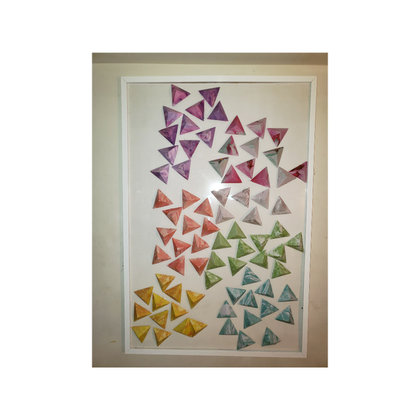 3d Paper Wall Artwork - 24x36